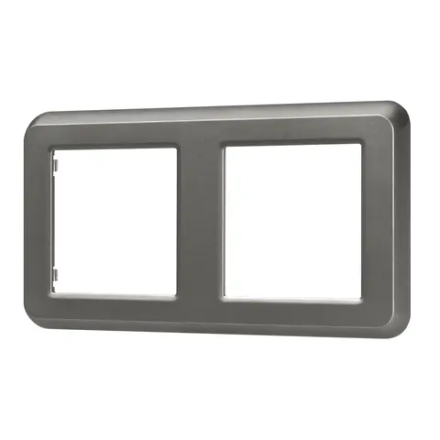 Рамка пластиковая FRM-VERSA-PL-2-GR (Arlight, -) 043780