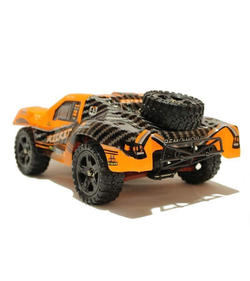 Радиоуправляемый шорт-корс Remo Hobby Rocket Brushless UPGRADE (оранжевый) 4WD 2.4G 1/16 RTR