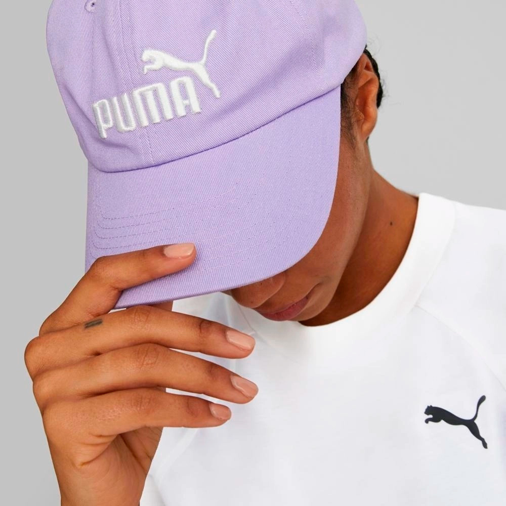 Бейсболка PUMA 02435706, 100% хлопок, сиреневый