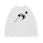 Свитшот "Боксер и бабочка"