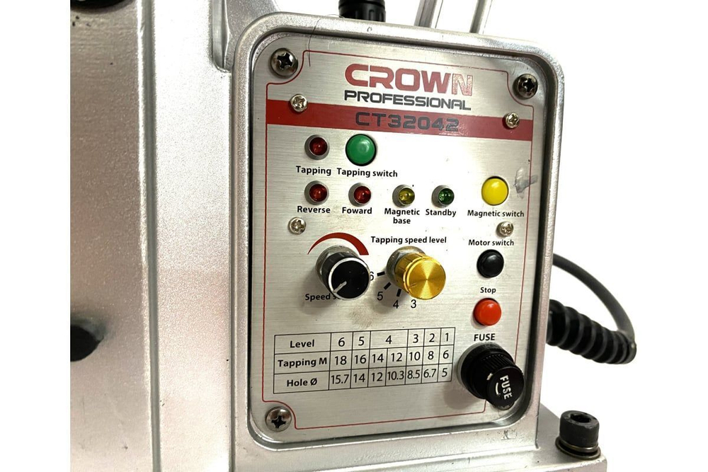 Магнитный сверлильный станок CROWN CT32042 BMC, 1700 Вт