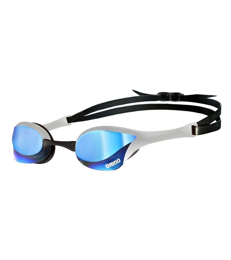 Очки для плавания Arena Cobra Ultra Swipe голубые зеркальные линзы