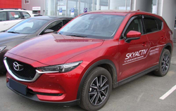 Дефлекторы боковых окон SIM для Mazda CX 5 (2017-) арт.SMACX51732