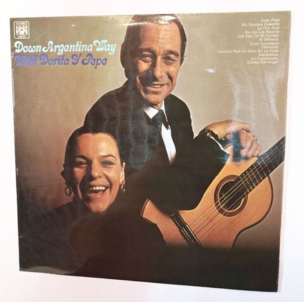 Винтажная виниловая пластинка LP Dorita Y Pepe Down Argentina Way (UK 1969)