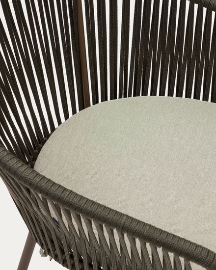Стул Yanet из зеленой веревки Испания La Forma