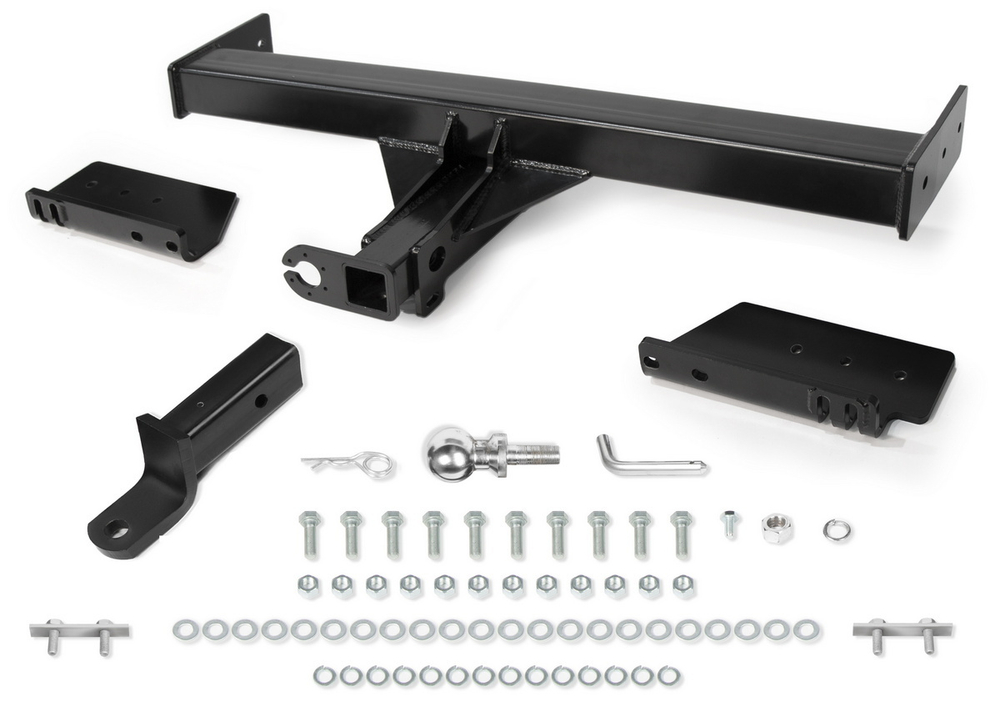 Фаркоп под квадрат Berg для Toyota Hilux 2015-2020 2020-н.в/JAC T6/T8 Pro, Sollers ST6 2023-,  шар E, 3500/120 кг, F.5718.001