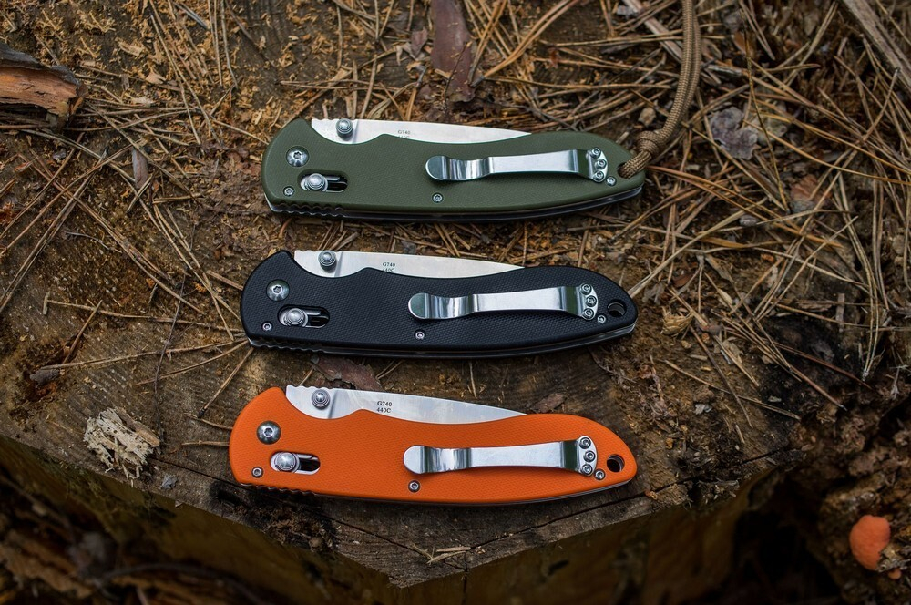 Нож Ganzo G740 зеленый, G740-GR