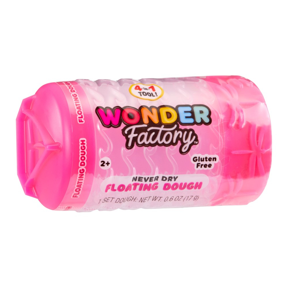 MGA Entertainment 544937 544951 — Масса для лепки Wonder Factory Never Dry Floating Dough розовая 544951 — фото 1
