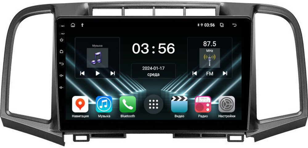 Магнитола для Toyota Venza GV10 2008-2016 (без JBL) - FarCar DX3047M монитор 9" IPS на Android 13, 4+64Гб, CarPlay