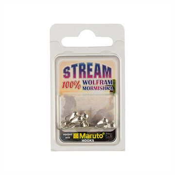 Мормышка вольф Капля с ушком 4мм 1.05гр Sil (MW-1140-Sil) Helios