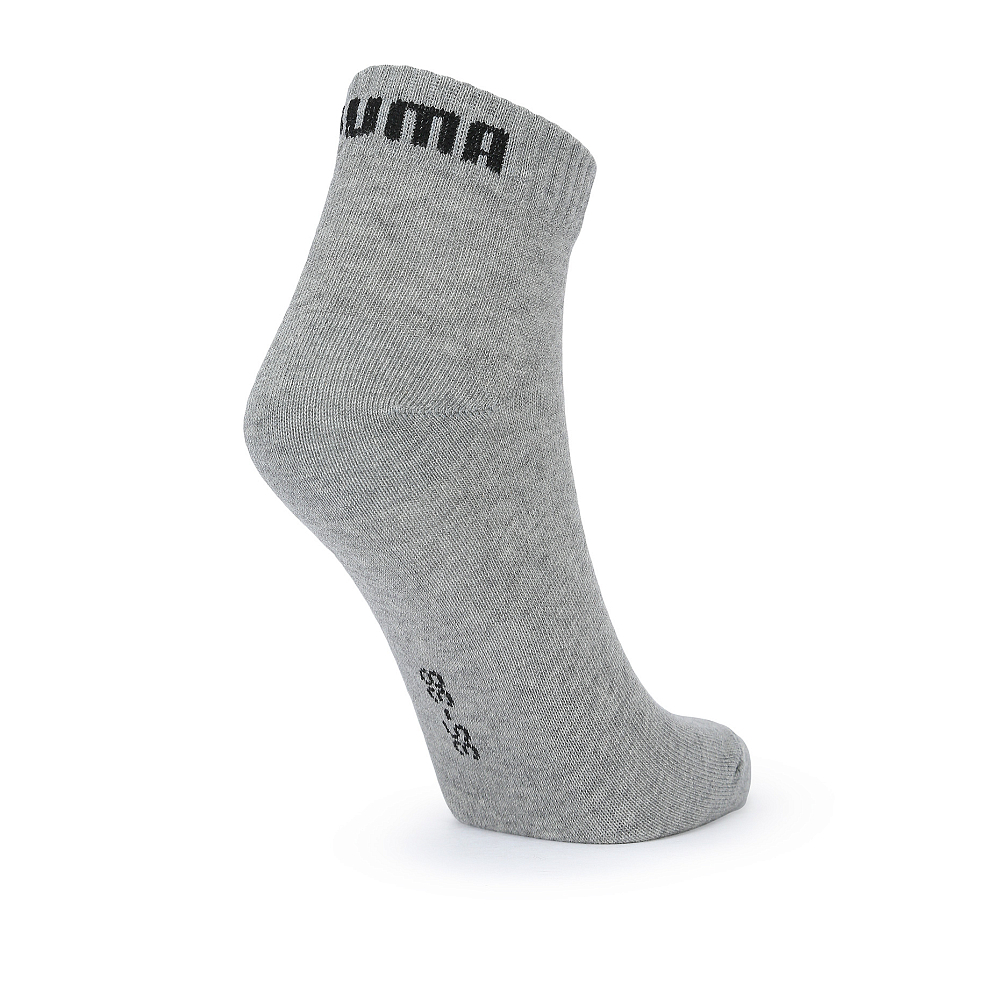 Носки PUMA UNISEX QUARTER PLAIN 3P g для активн. жизни