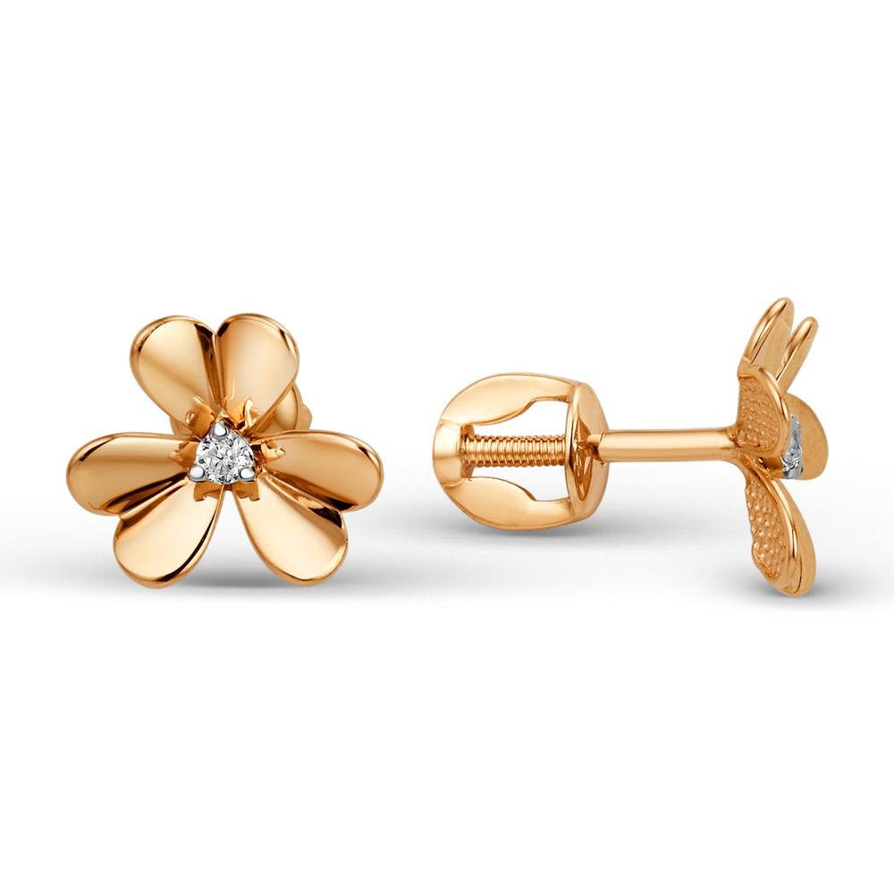 Серьги из золота 585 пробы