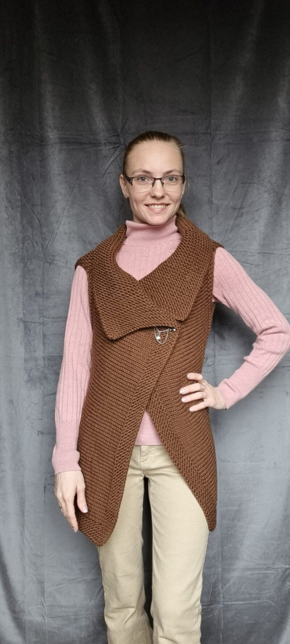 МК Жилет, MEGA MORBIDONE от RIAL FILATI