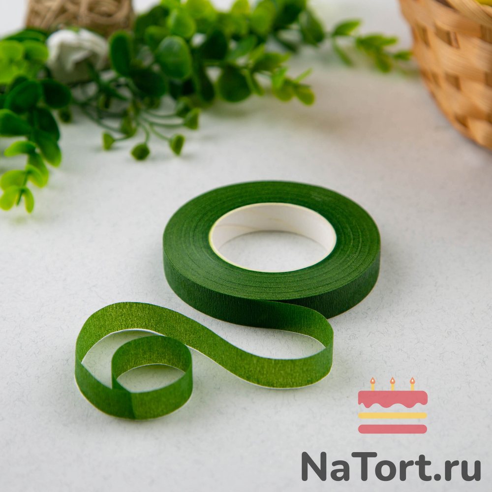 Тейп-лента зелёная, 12мм
