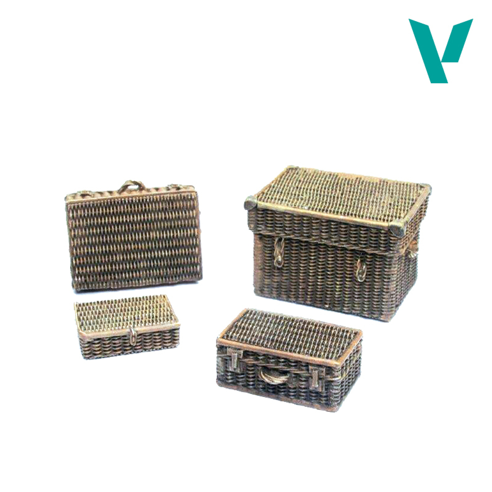 Ландшафт Vallejo - Wicker suitcases