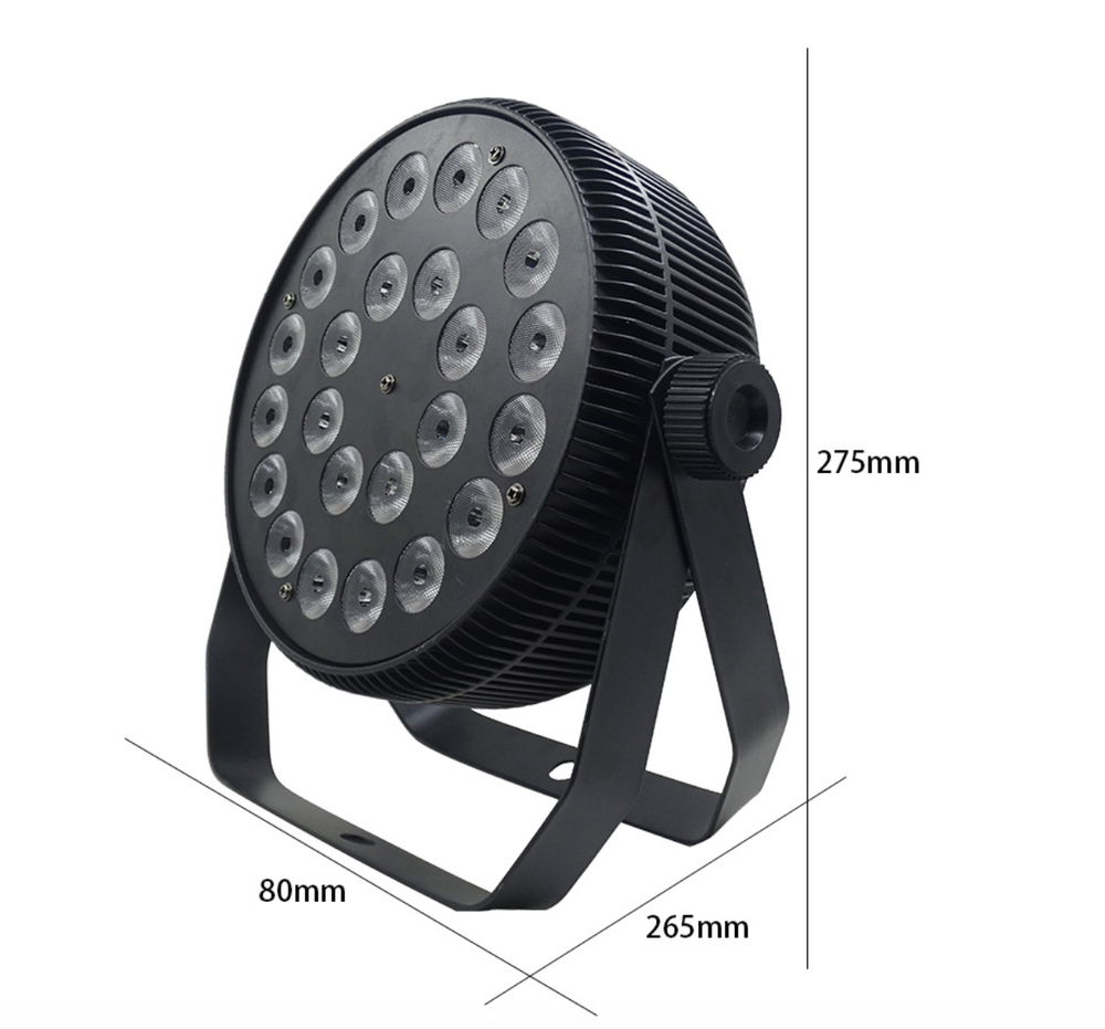 Прожектор Led flat par 24*12w (RGBWA+UV)