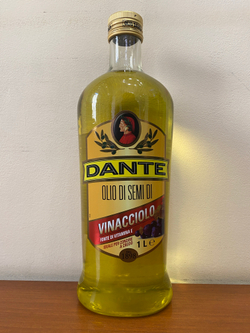 Масло виноградных косточек DANTE, 1 литр, Италия
