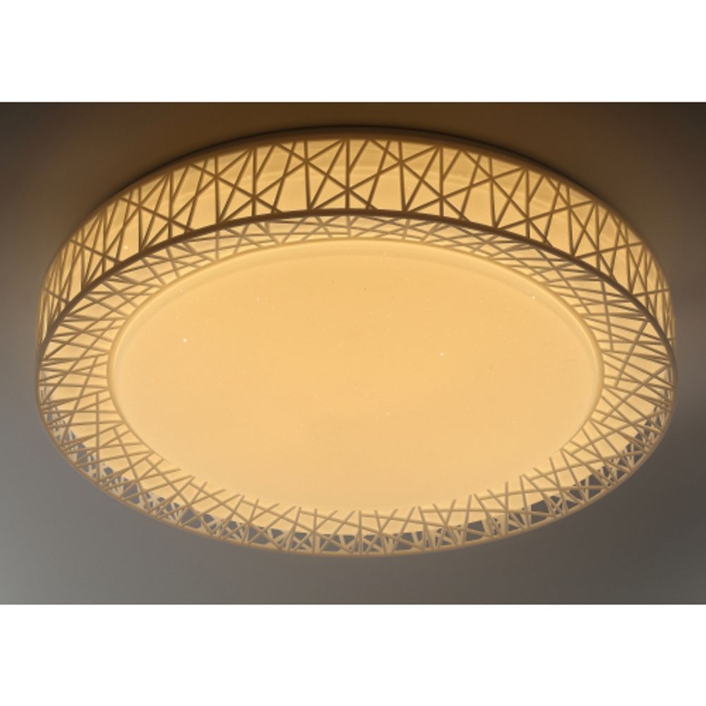 Светильник потолочный светодиодный ЭРА Классик с ДУ SPB-6-70-RC Savern W 70Вт 3400-5500К