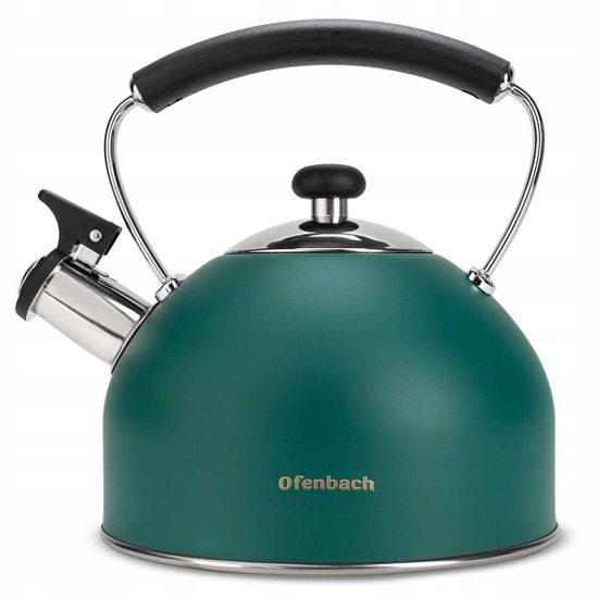 Чайник 2,2 л. из нержавеющей стали со свистком Ofenbach NB 100326