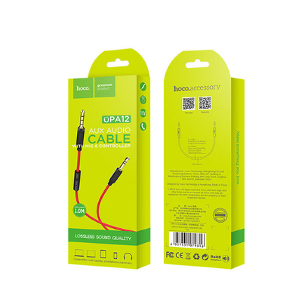 UPA12 AUX audio cable(with mic)