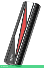 Внешний накопитель Netac USB-C 256GB черный (NT01ZX20L-256G-32BK)