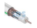 Кабель SAT 703 B, Cu/Al/Al, (75%), 75 Ом, белый  PROCONNE