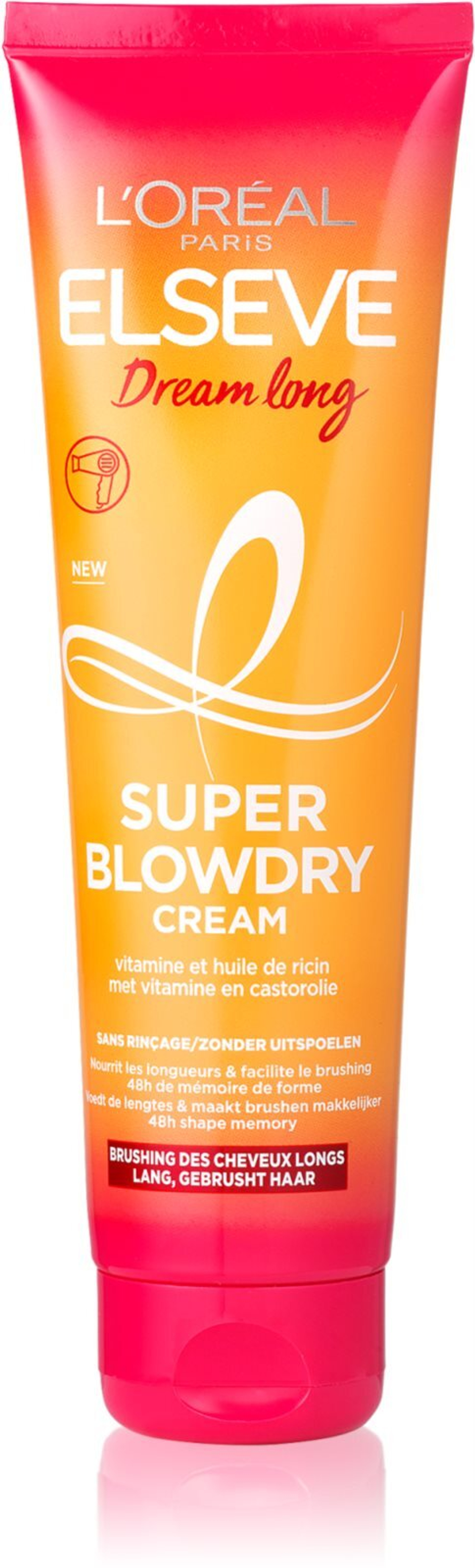 L’Oréal Paris Elseve Dream Long - питательный крем для волос с термозащитой /   150  ml  / GTIN 3600523966318