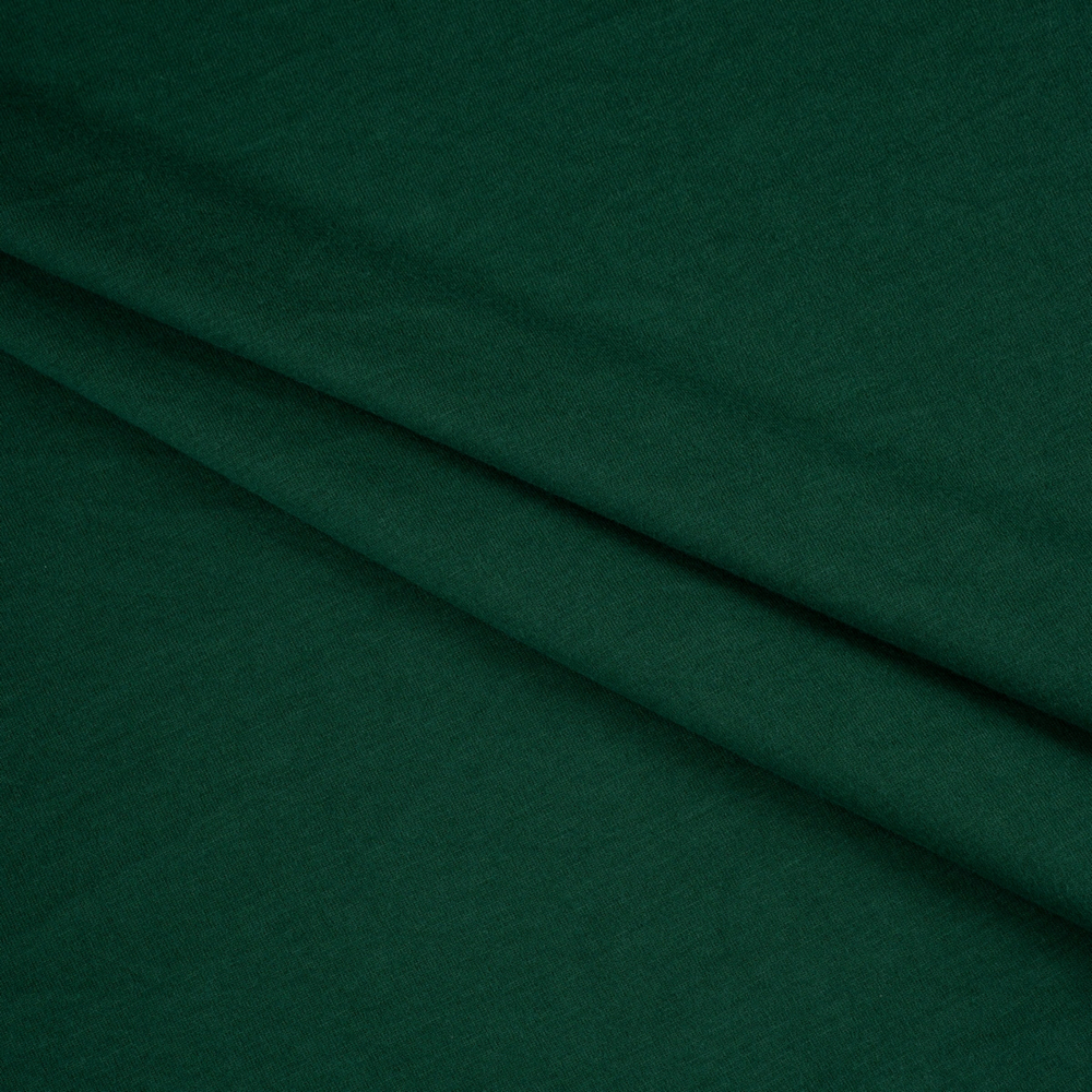 Кулирная гладь карбон, 100% хлопок, 170 гр/м2, т.зелёный (11428)