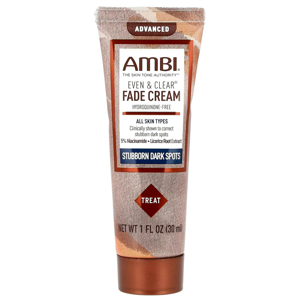 AMBI, Even & Clear®, улучшенный крем для обесцвечивания, 30 мл (1 жидк. Унция)