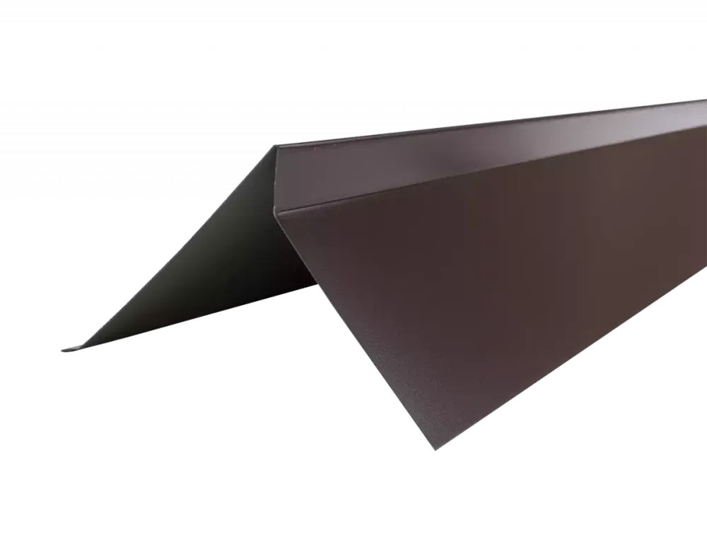 Планка торцевая 92*92*2м RAL8017