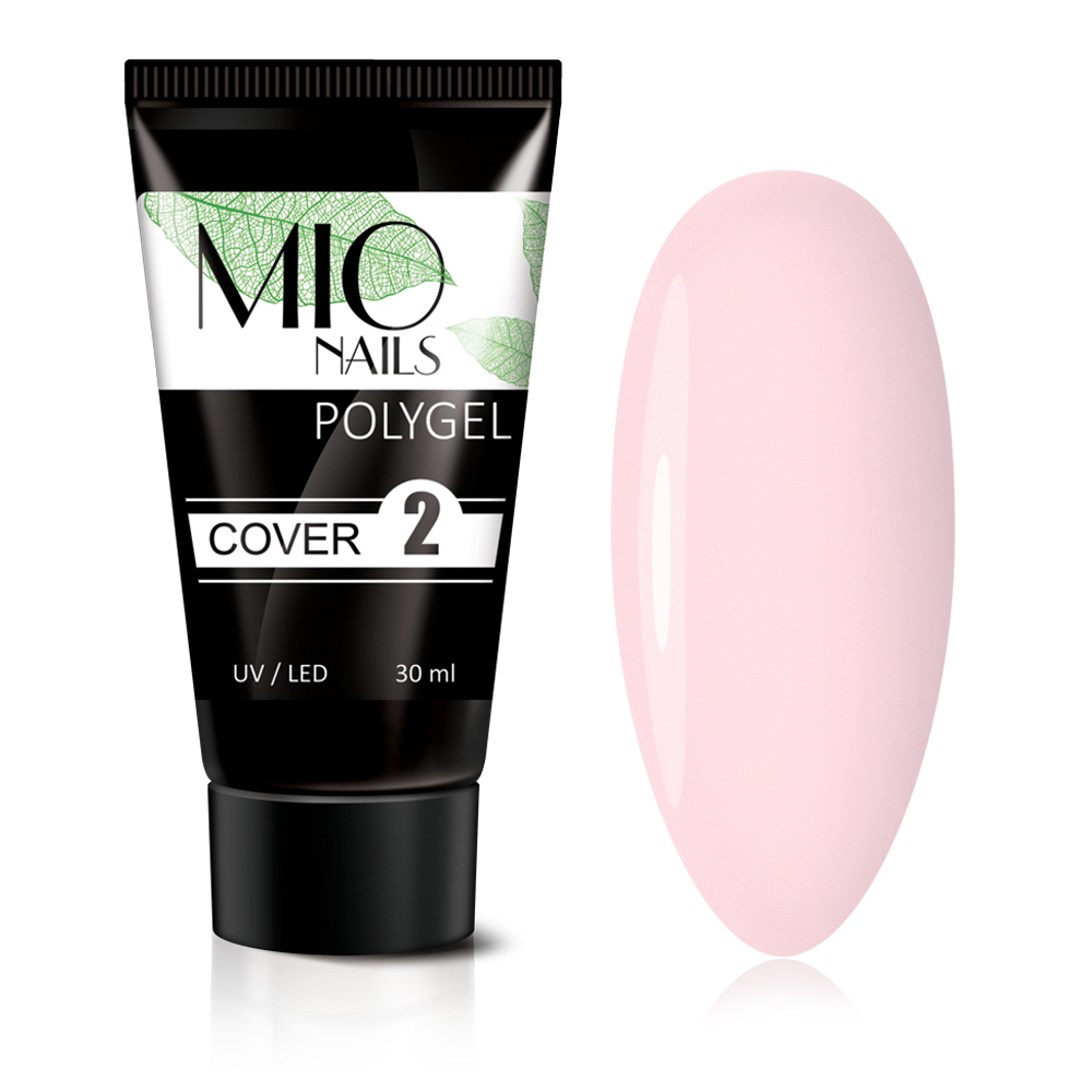 Полигель MIO NAILS COVER камуфлирующий. Тон № 2, 30 мл