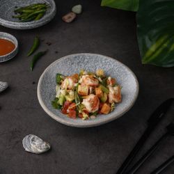 Салатник 450 мл 19,5*17,5 см h5/4,3 см Side Up Stone Untouched Taiga P.L. Proff Cuisine [6]