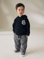Толстовка с капюшоном и брюки в комплекте для мальчика Next B83-712, Черный, Серый