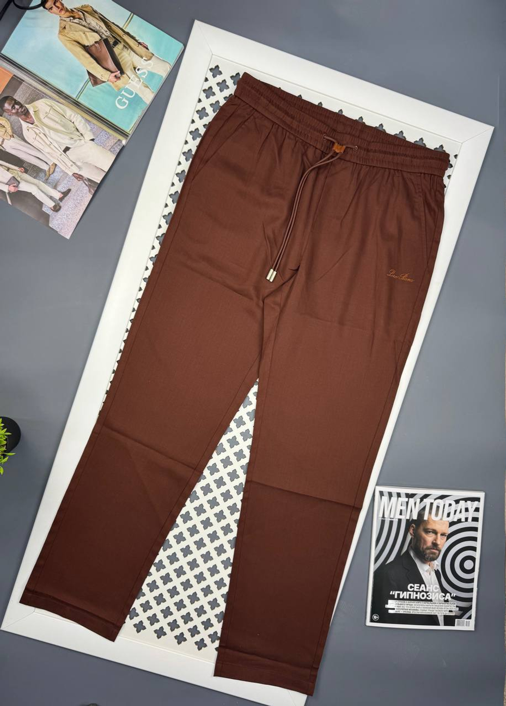 Льняные штаны Loro Piana