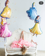 AN Шар фигура "Принцесса Белль"24"/60 CM W X 39"/99CM H (БГ-55)