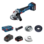 Bosch GWS 18V-10 Professional аккумуляторная ушм (болгарка) (2 x 5 Ач, ЗУ) 06019J4004