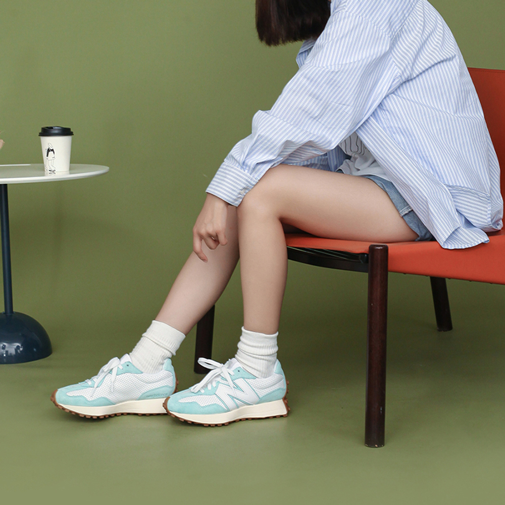 Кроссовки New Balance Nb 327 (Женская размерная сетка)