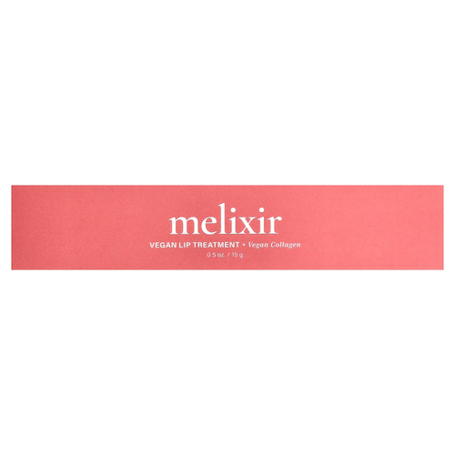 Melixir, веганское средство для губ, веганский коллаген, 3 помело, 15 г (0,5 унции)