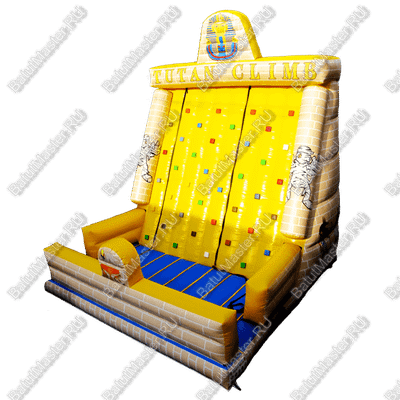 Коммерческий надувной скалодром "Тутанхамон"