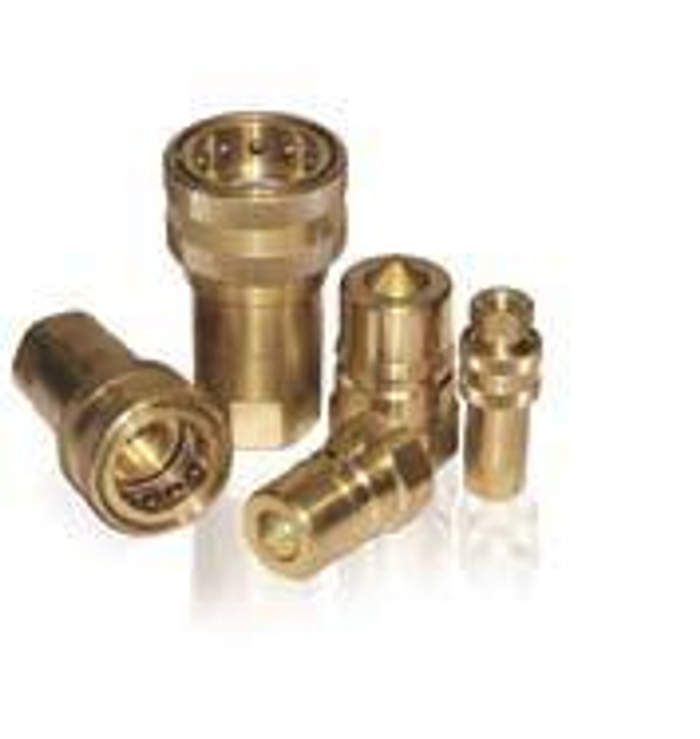 БРС ISO B IRBO BSP 1 - D1 Ниппель (уплотнение Viton, латунь)