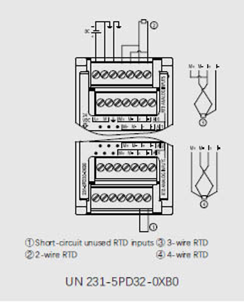UN 231-5PD32-0XB0 Модуль температурный SM1231 4RTD 16BITS
