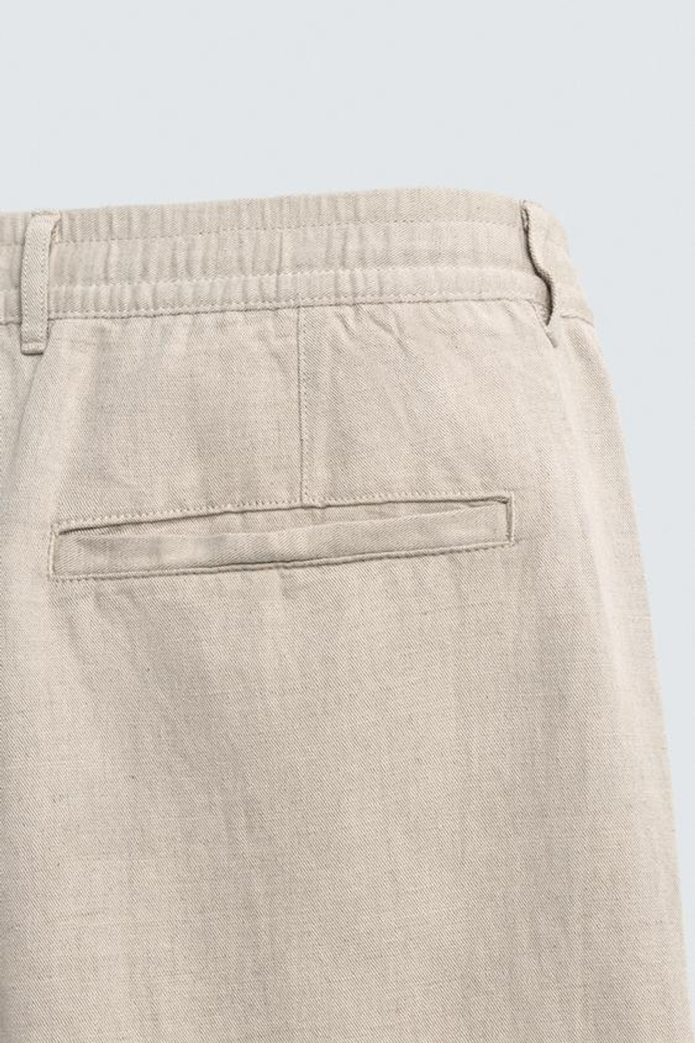 ZARA СВОБОДНЫЕ БРЮКИ STRAIGHT FIT, ЖЕМЧУЖНО-СЕРЫЙ