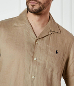 Льняная рубашка POLO RALPH LAUREN - бежевый(710966421)