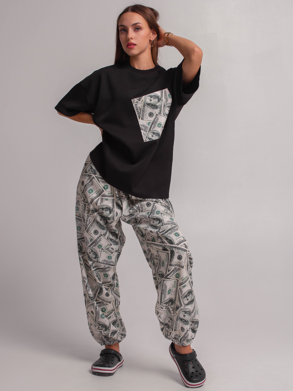 ФУТБОЛКА NUMERO 1 print Dollar