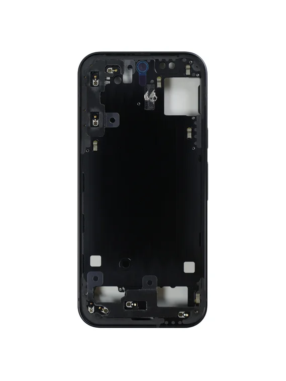 Средняя часть корпуса (рамка) для Google Pixel 9 черная (Obsidian)