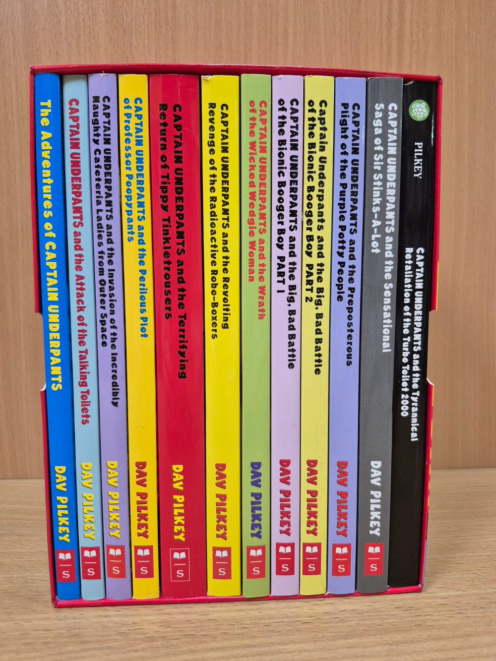 Captain Underpants Series 12 Books Collection Box Set.