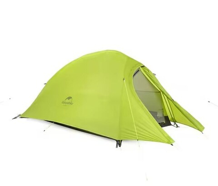 Палатка Naturehike Cloud Up 2-местная, алюминиевый каркас, зеленая