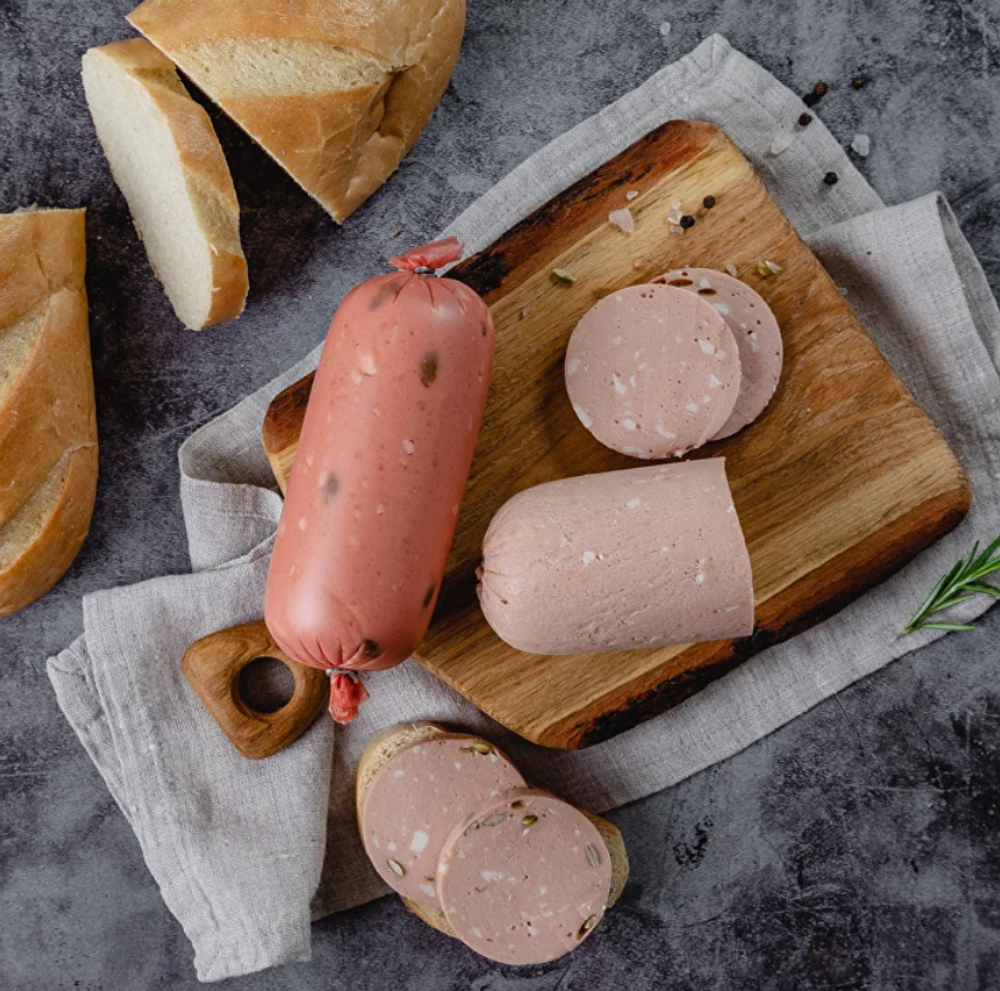 ДГ Продукт растительный Колбаса вареная "Мортаделла" 300г