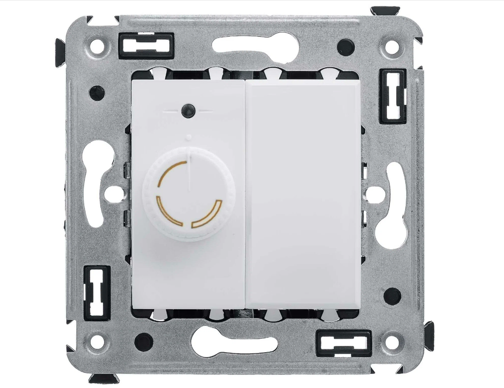Диммер DKC Avanti 4400133, поворотный, скрытый монтаж, IP20, 220В2