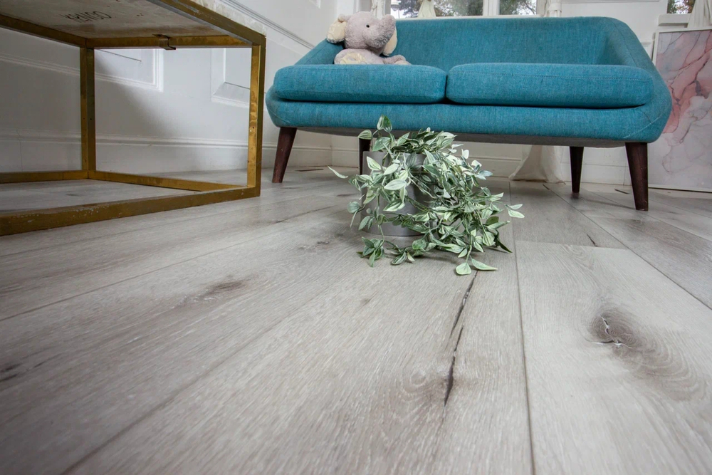 Кварц-винил SPC Damy Floor Family SPC 4 мм ДУБ КЛАССИЧЕСКИЙ СЕРЫЙ 2.635 м2